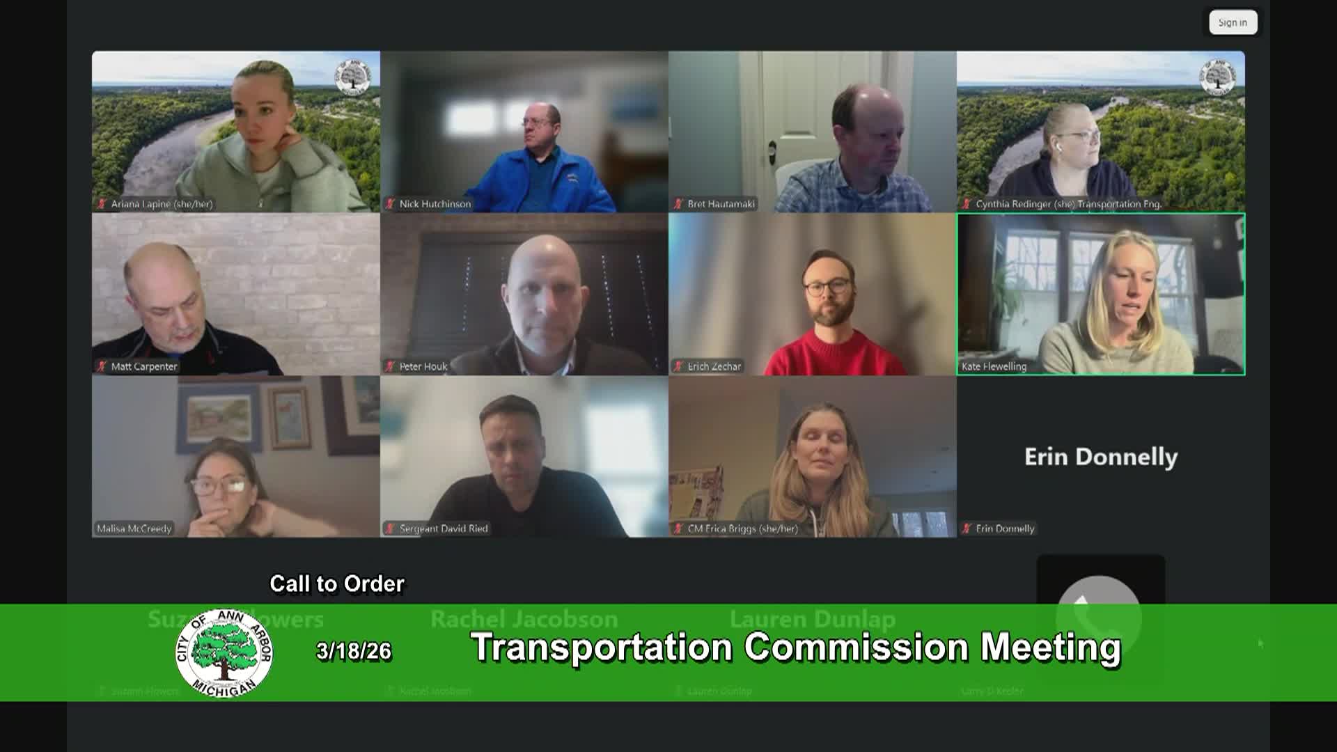 Thumbnail image for Transportation Commission Meeting 3/18/26