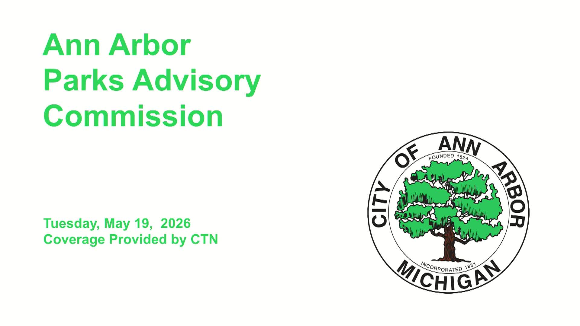 Thumbnail image for Park Advisory Commission Meeting 5/19/26