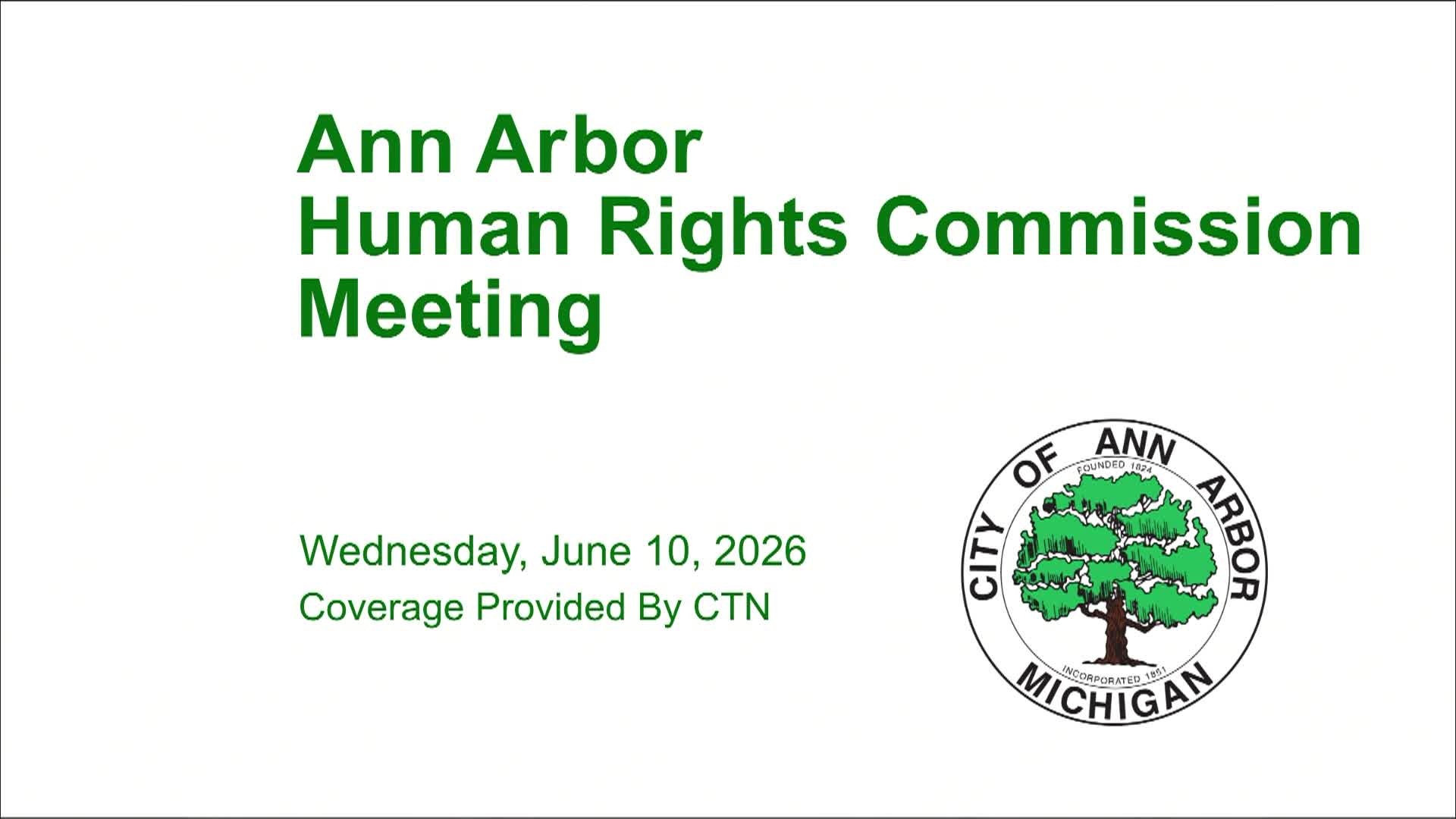 Thumbnail image for Human Rights Commission Meeting 6/10/26