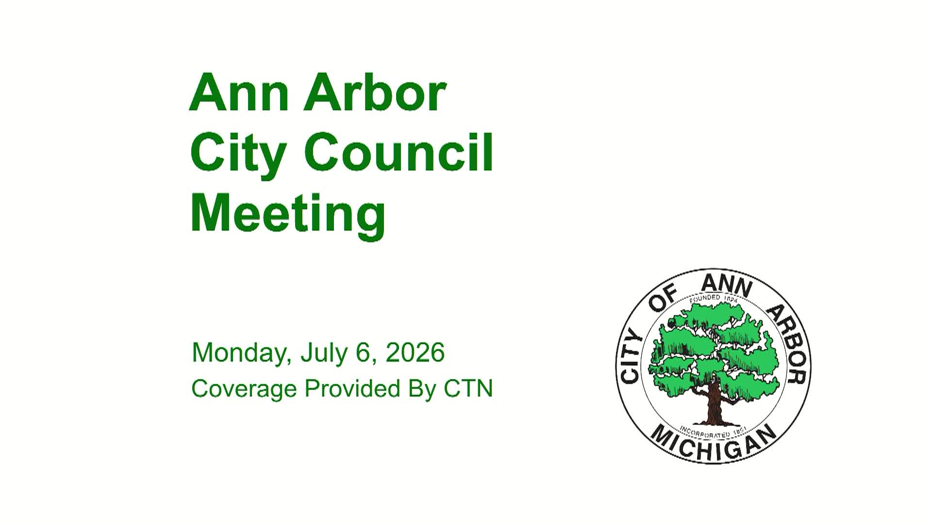 Thumbnail image for City Council Meeting 7/6/26