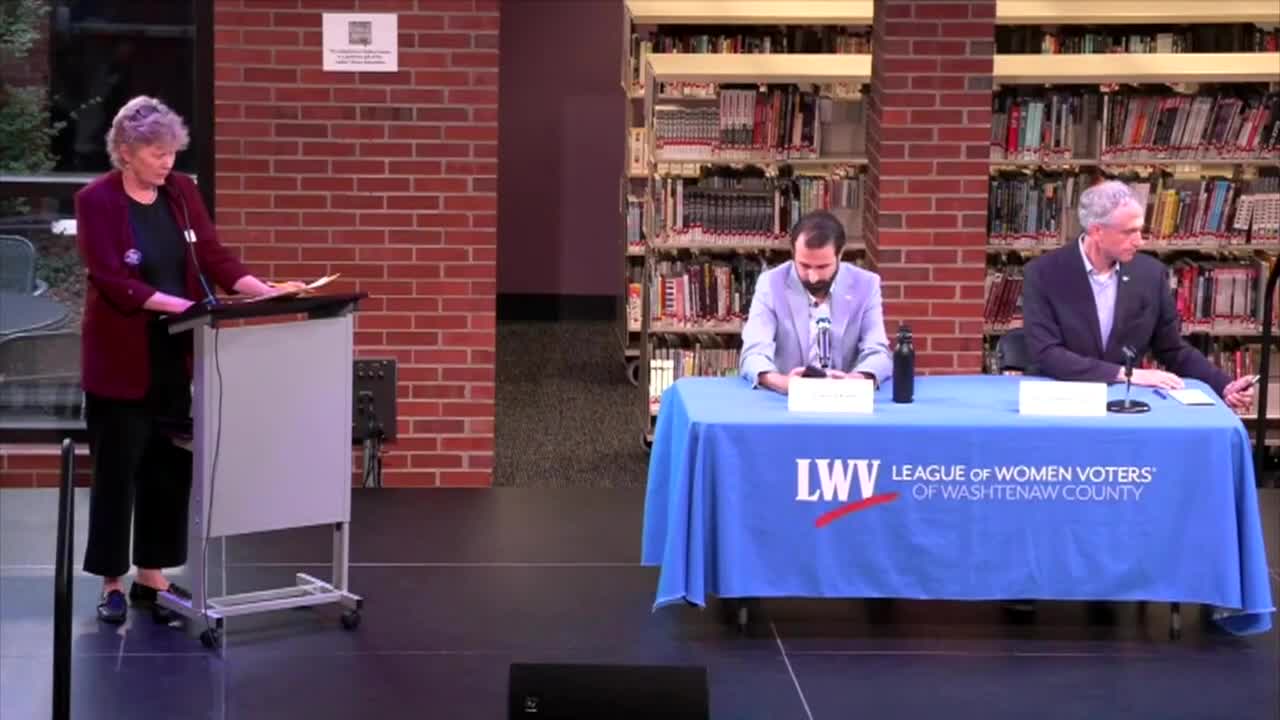 Thumbnail image for LWV Primary Candidates Forum 2026-Ann Arbor Democratic Mayor