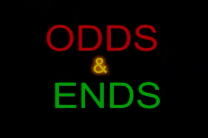 Thumbnail image for Odds and Ends