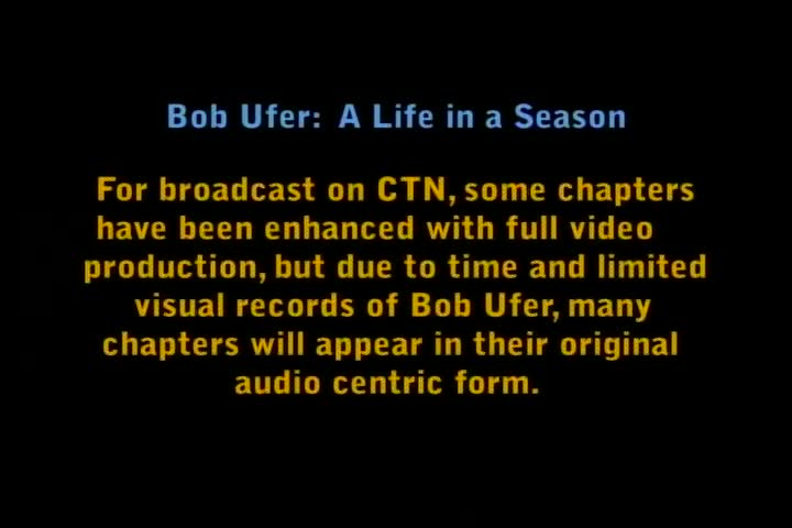 Thumbnail image for Bob Ufer: A Life in a Season