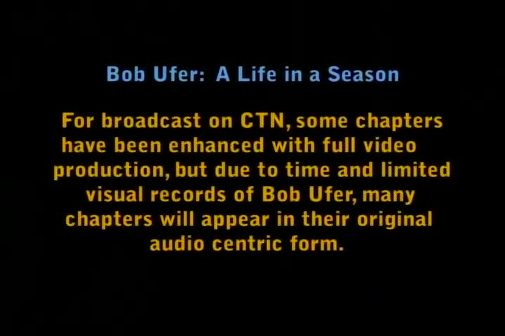 Thumbnail image for Bob Ufer: A Life in a Season