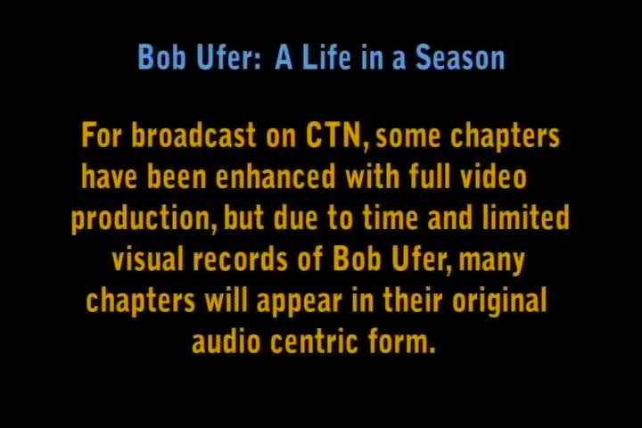 Thumbnail image for Bob Ufer: A Life in a Season