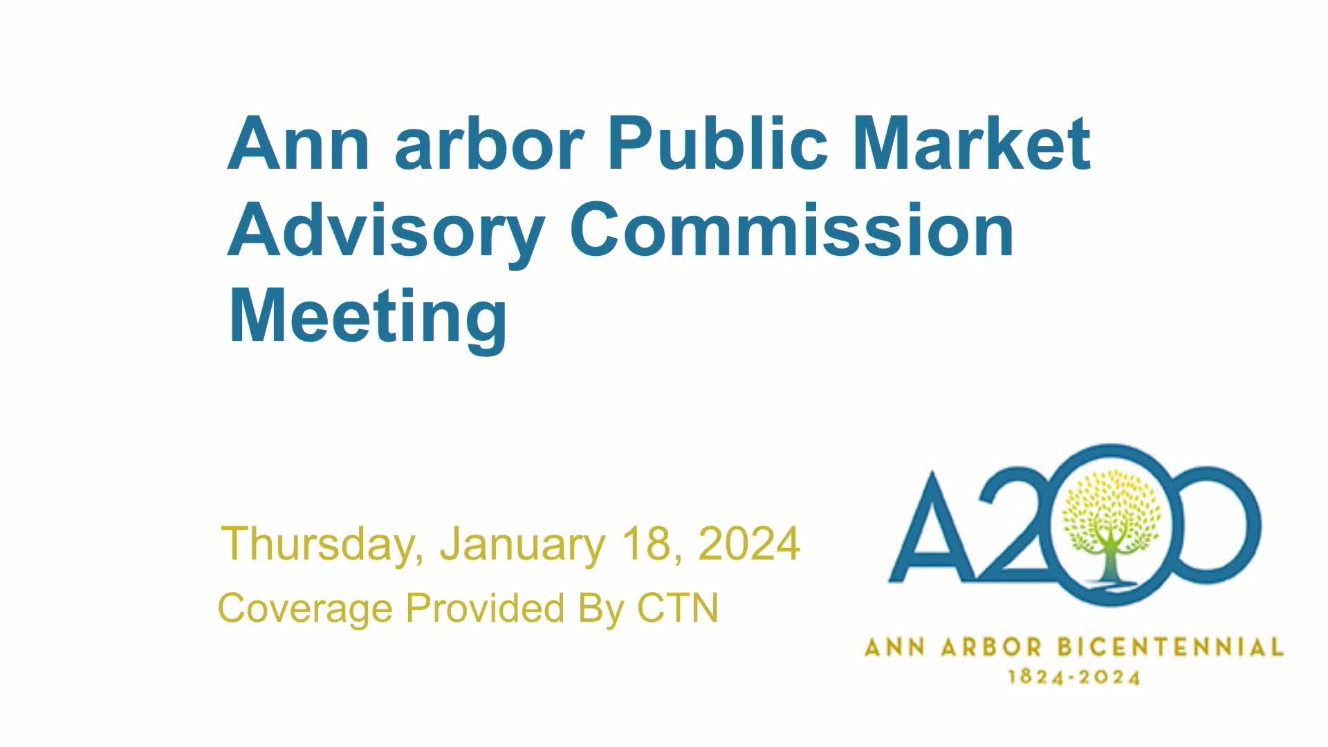 Thumbnail image for Public Market Advisory Commission Meeting 1/18/24