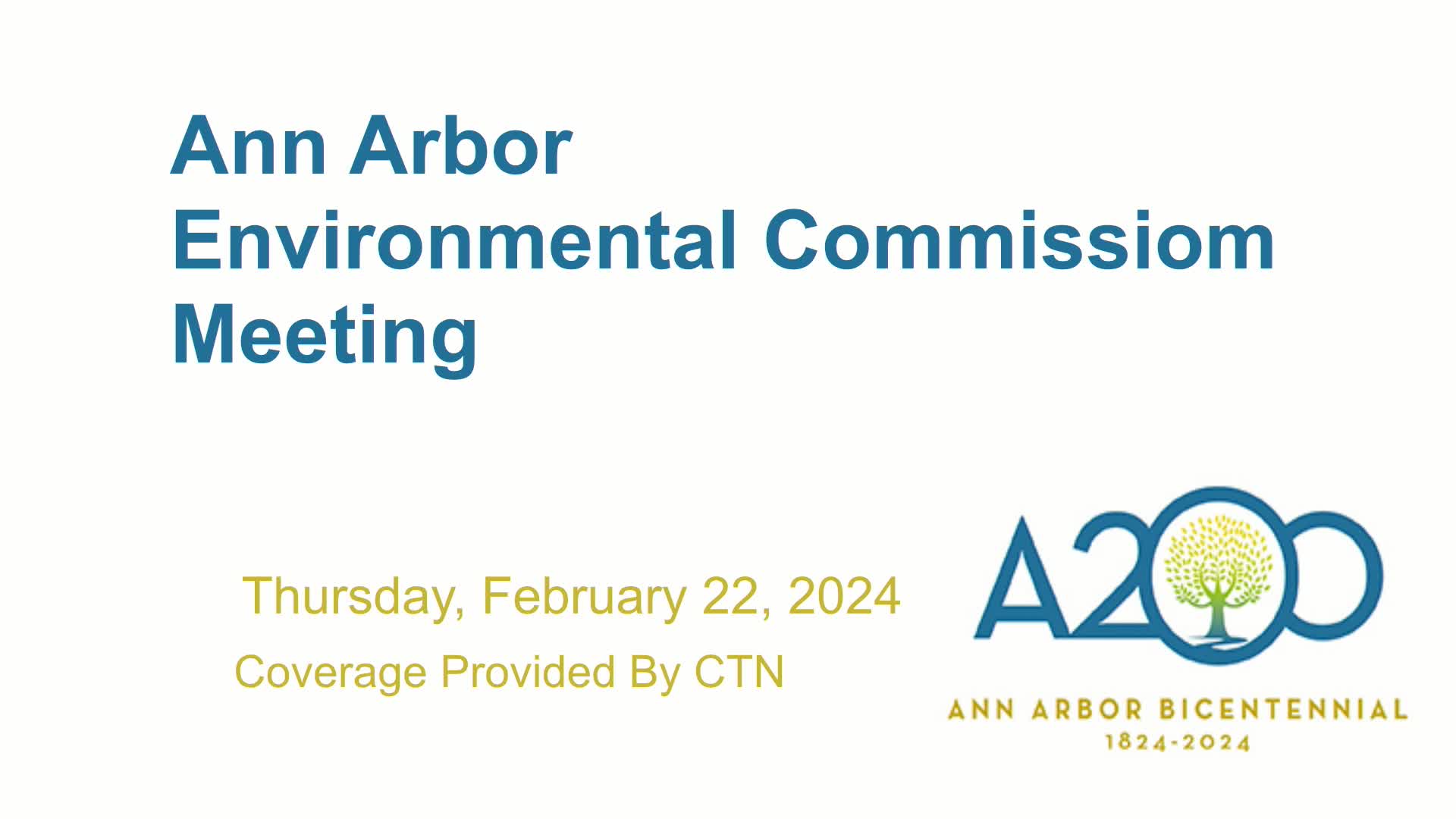 Thumbnail image for Environmental Commission Meeting 2/22/24