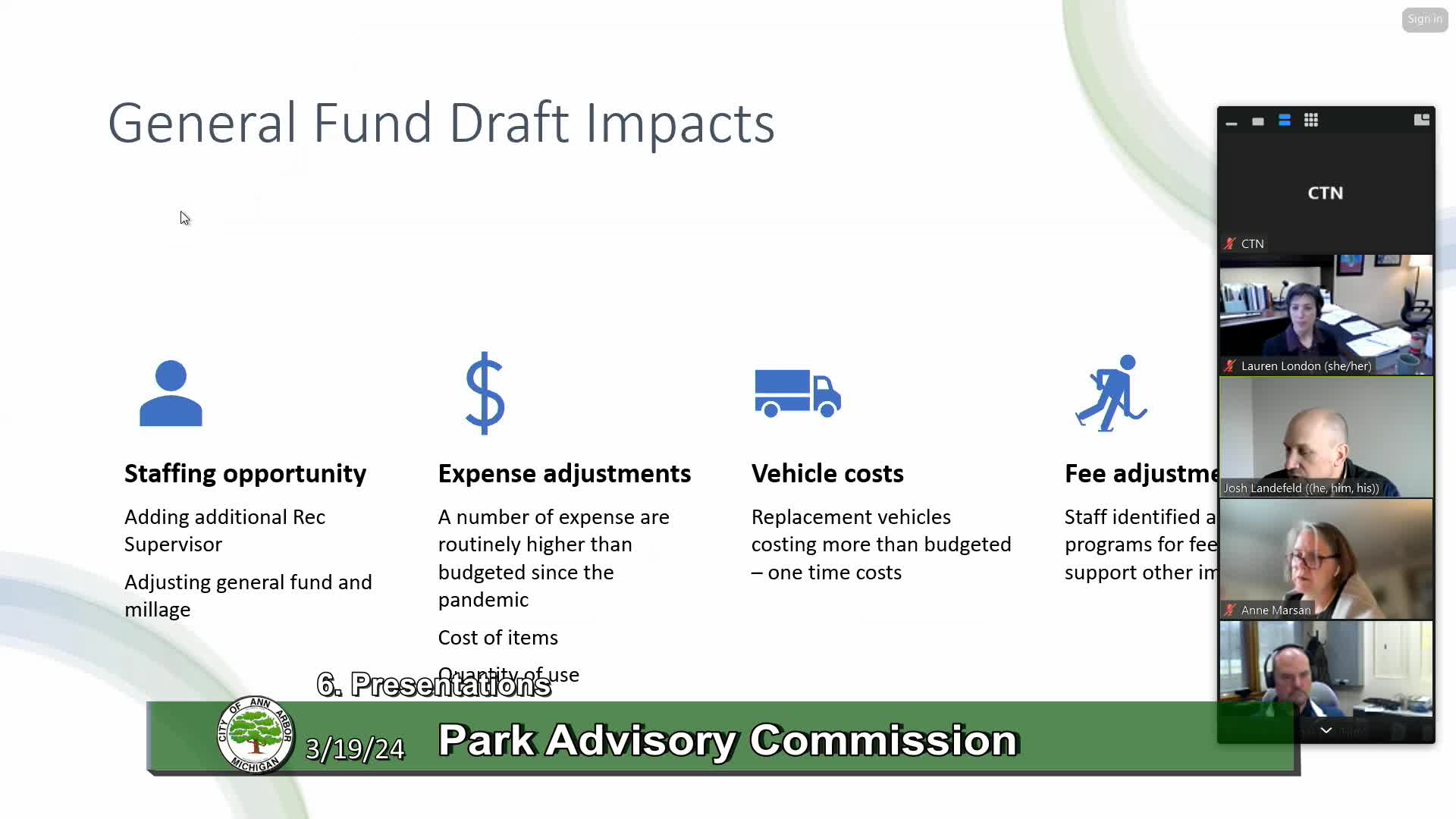Thumbnail image for Park Advisory Commission Meeting 3/19/24