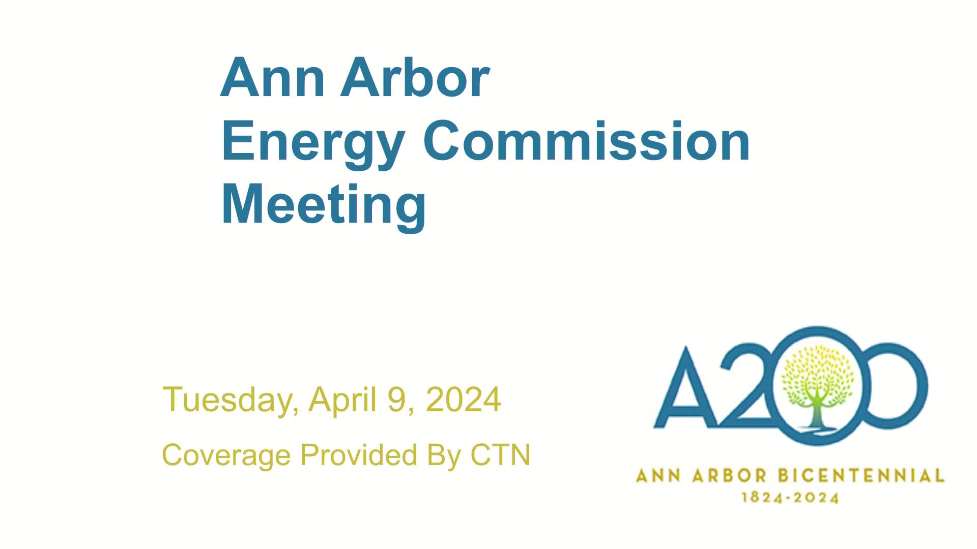Thumbnail image for Energy Commission Meeting 4/9/24