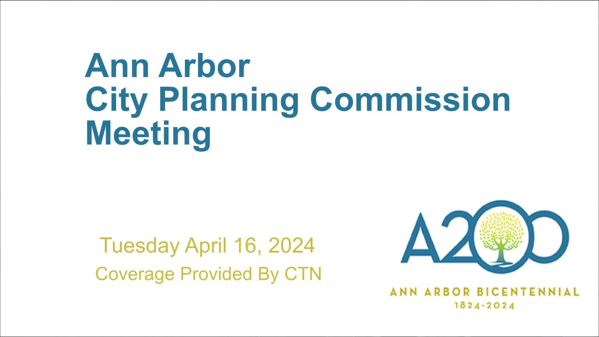 Thumbnail image for Planning Commission Meeting 4/16/24