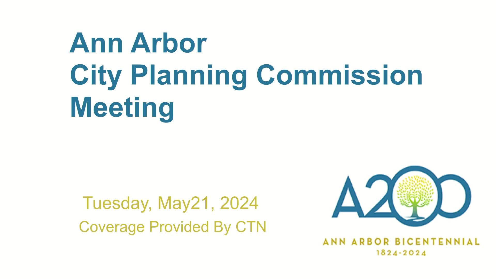 Thumbnail image for Planning Commission Meeting 5/21/24
