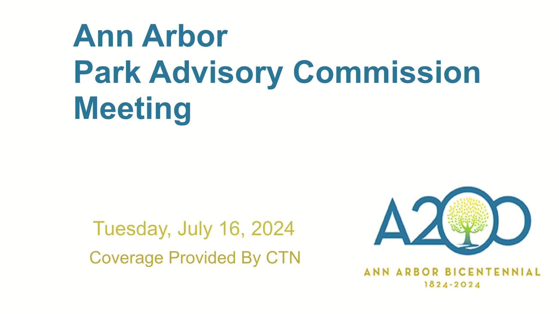 Thumbnail image for Park Advisory Commission Meeting 7/16/24