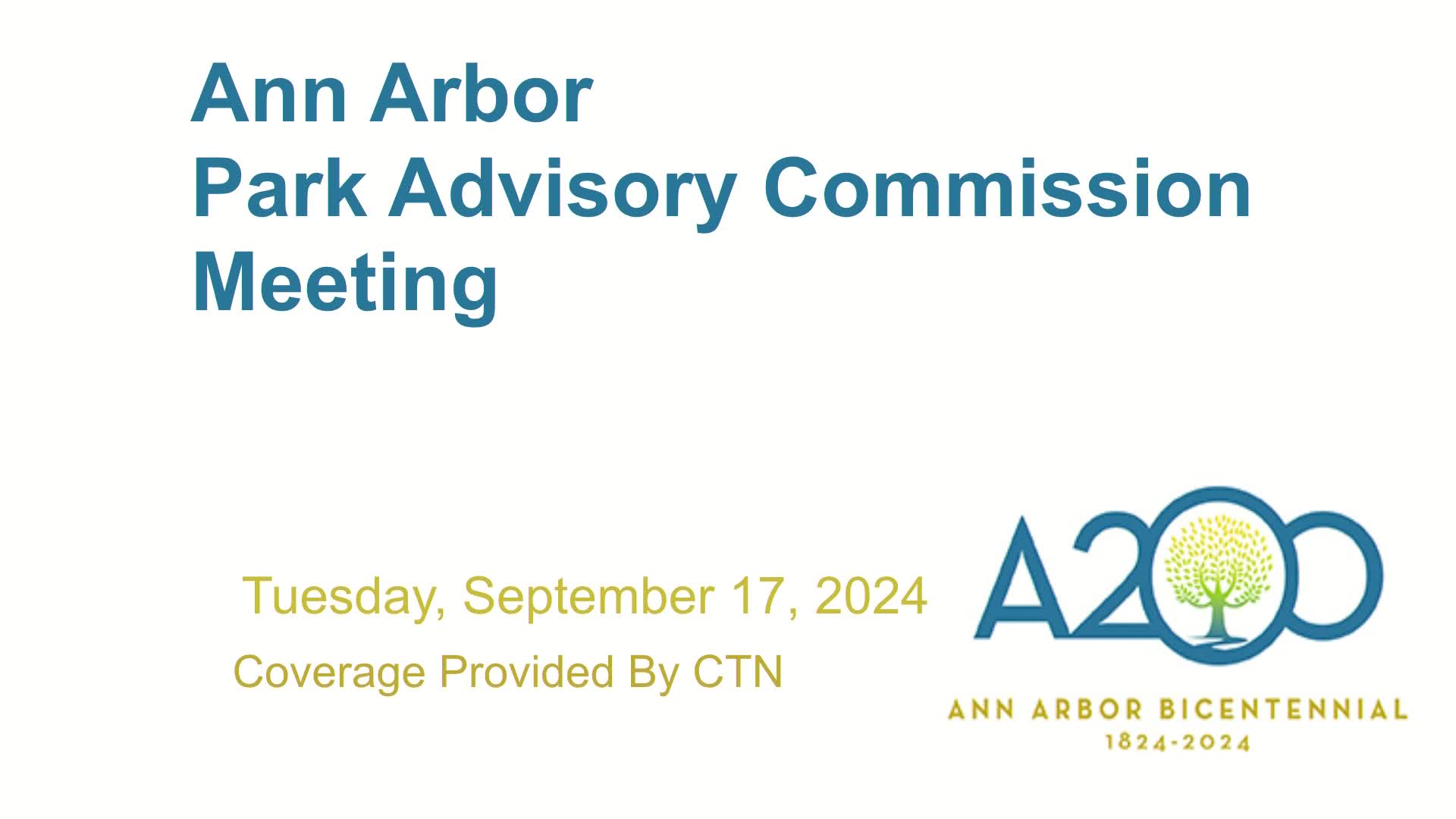 Thumbnail image for Park Advisory Commission Meeting 9/17/24