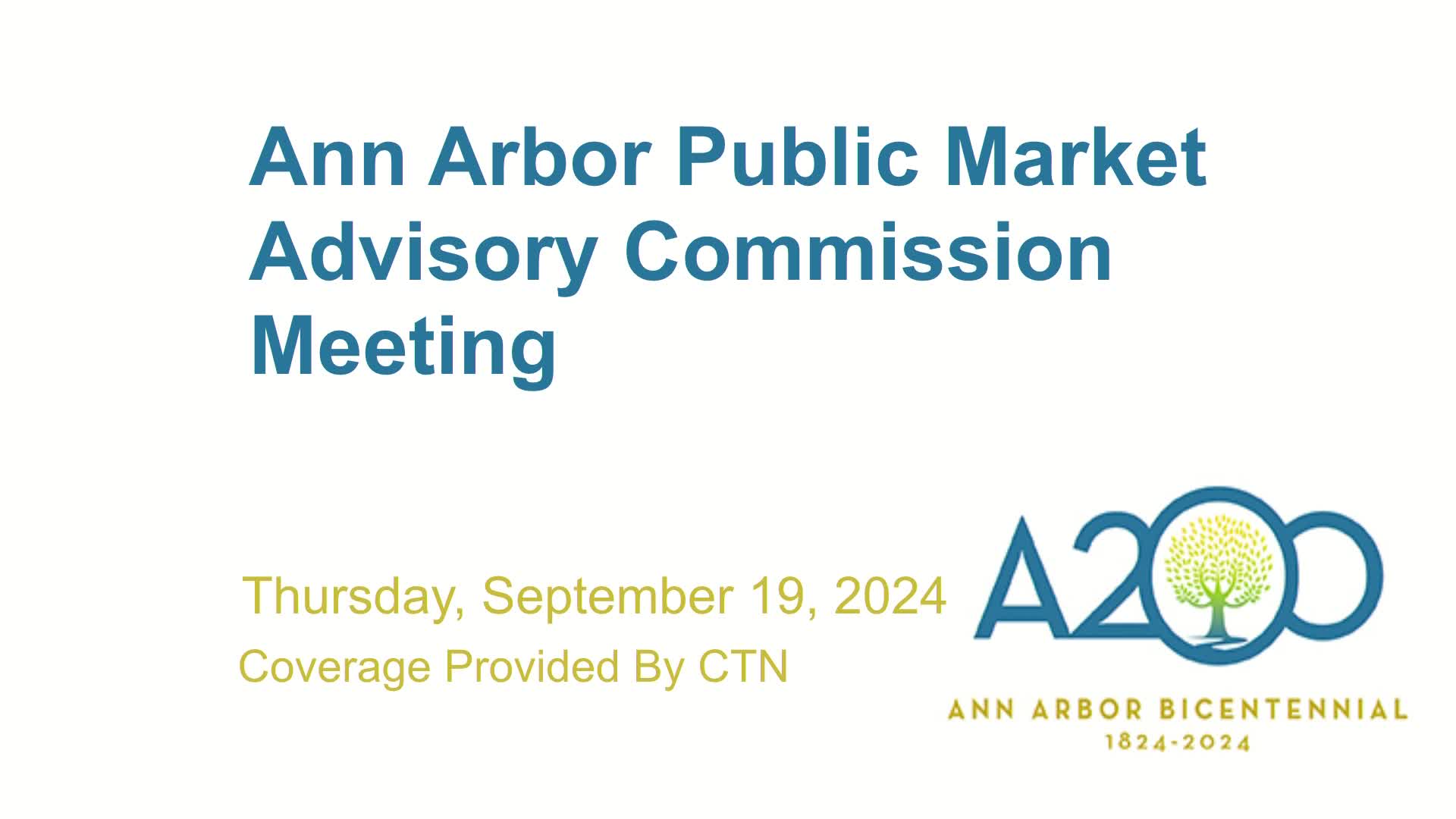 Thumbnail image for Public Market Advisory Commission Meeting 9/19/24