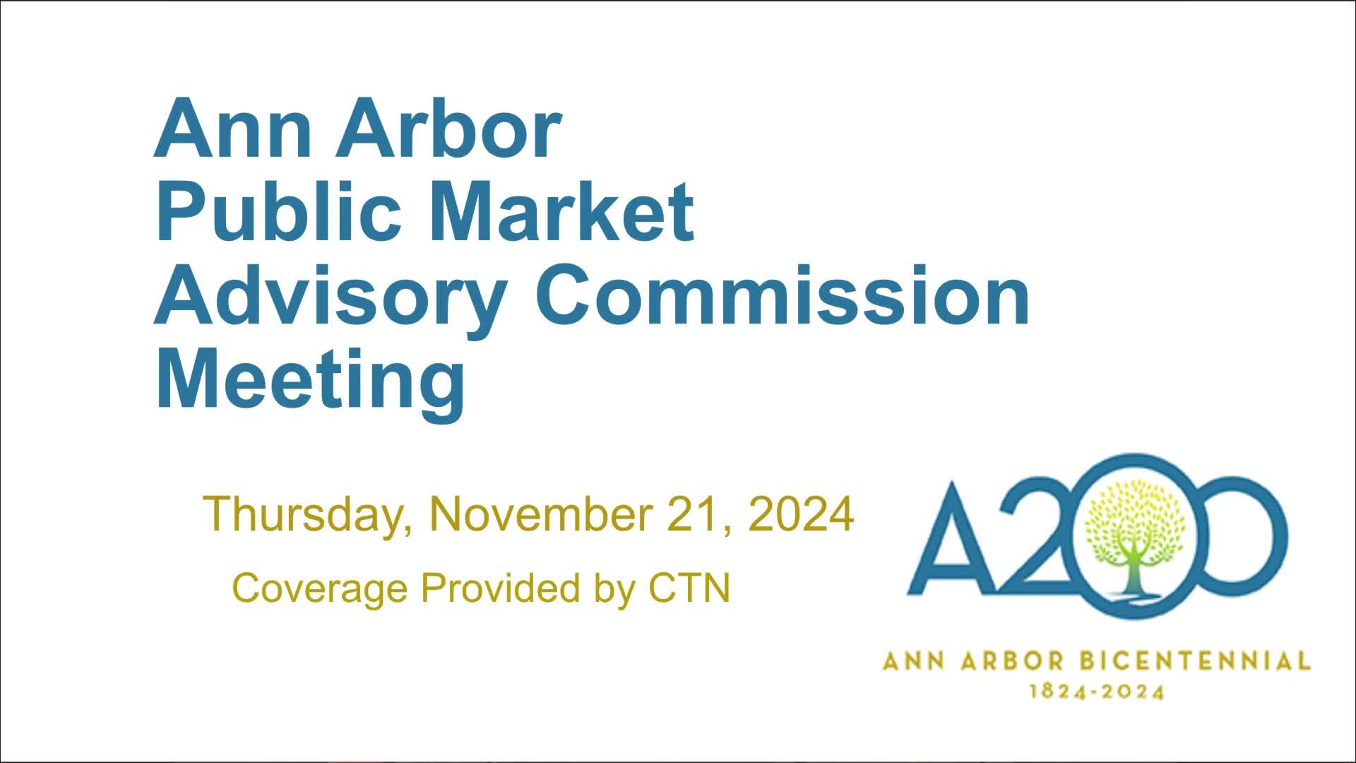 Thumbnail image for Public Market Advisory Commission Meeting 11/21/24