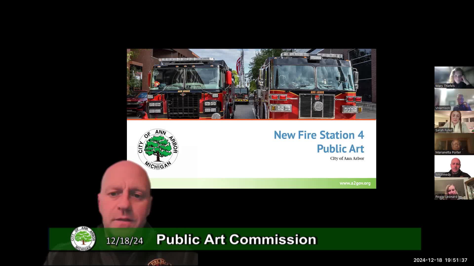 Thumbnail image for Public Art Commission Meeting 12/18/24