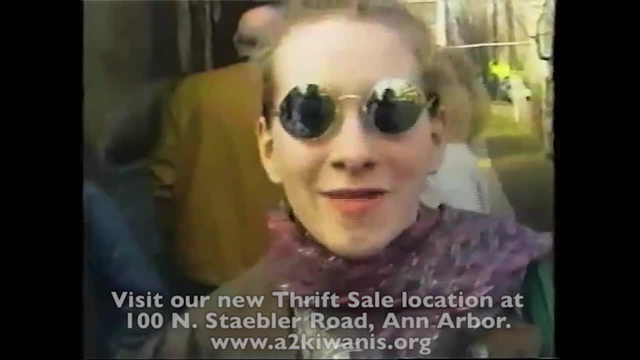Thumbnail image for History of Ann Arbor Kiwanis Club: Ann Arbor Thrift Sale in the 1990s