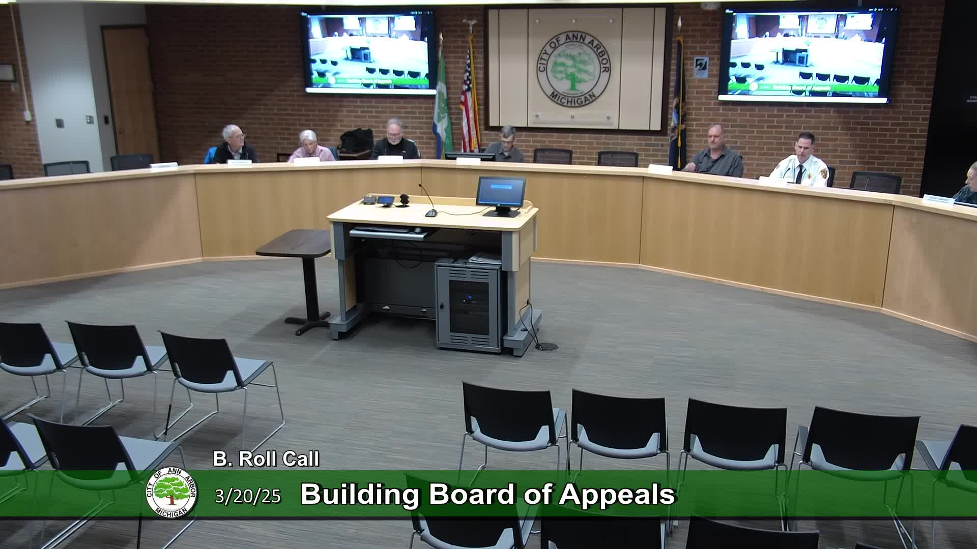 Thumbnail image for Building Board of Appeals Meeting 3/20/25