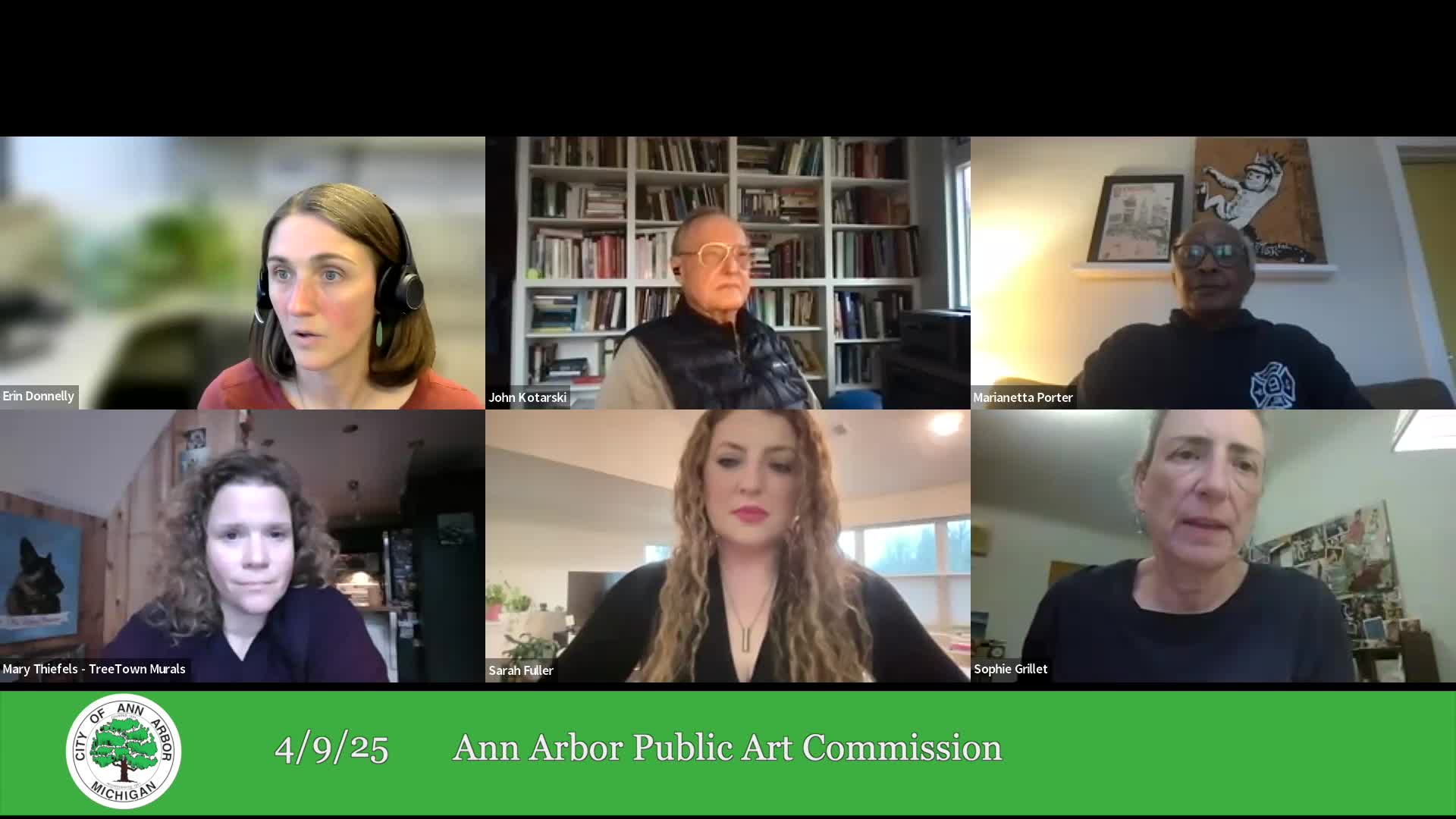 Thumbnail image for Public Art Commission Meeting 4/9/25
