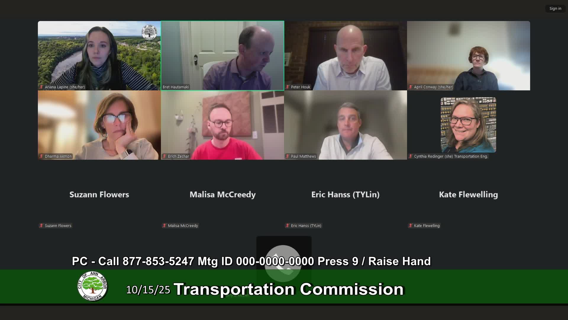 Thumbnail image for Transportation Commission Meeting 10/15/25