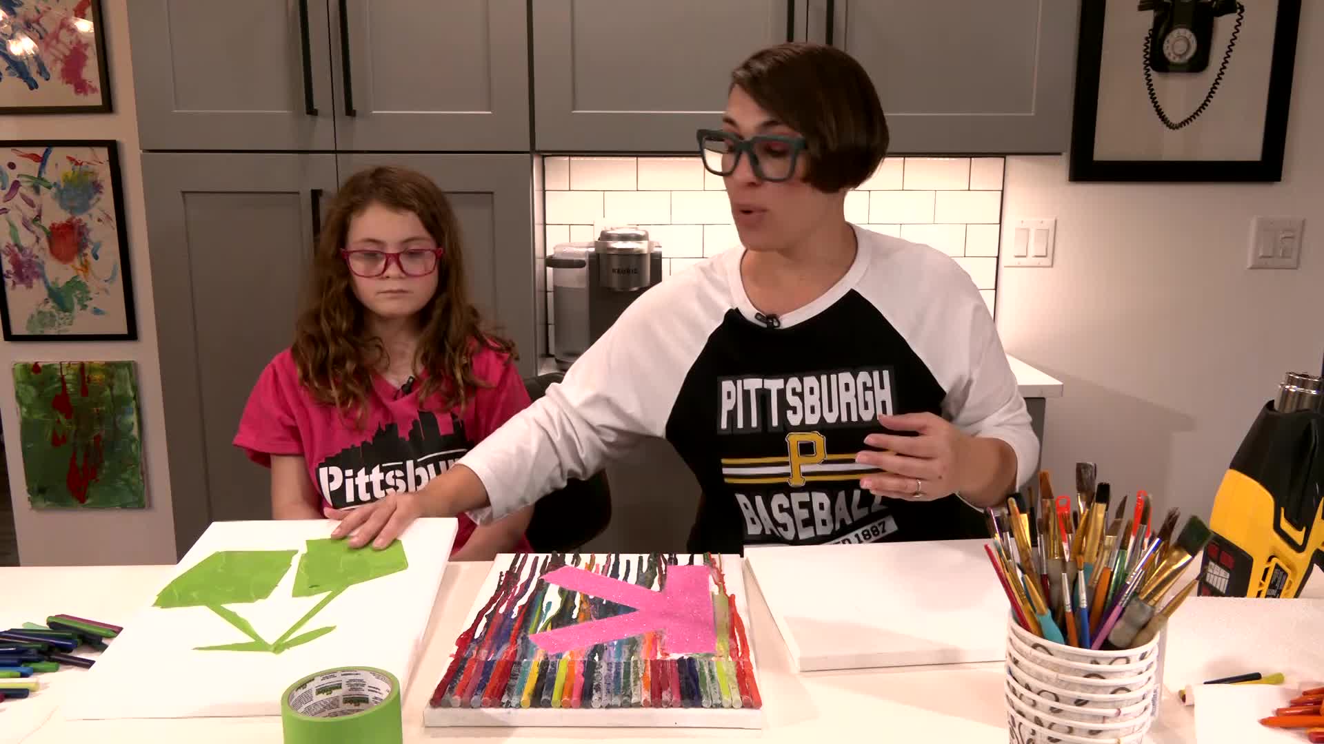 Thumbnail image for Adventures In Crafting: Melted Crayon Canvas